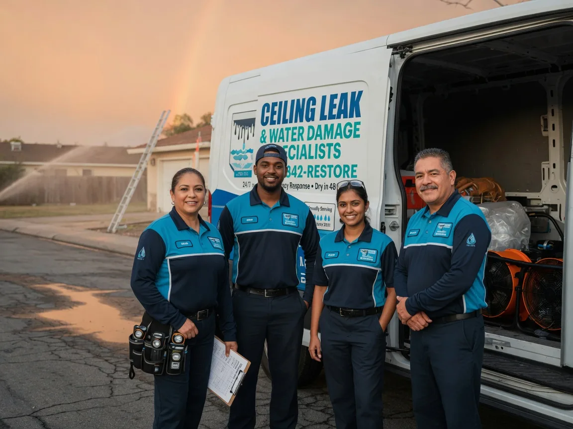 Ceiling Leak Cleanup company in Williamstown, PA
