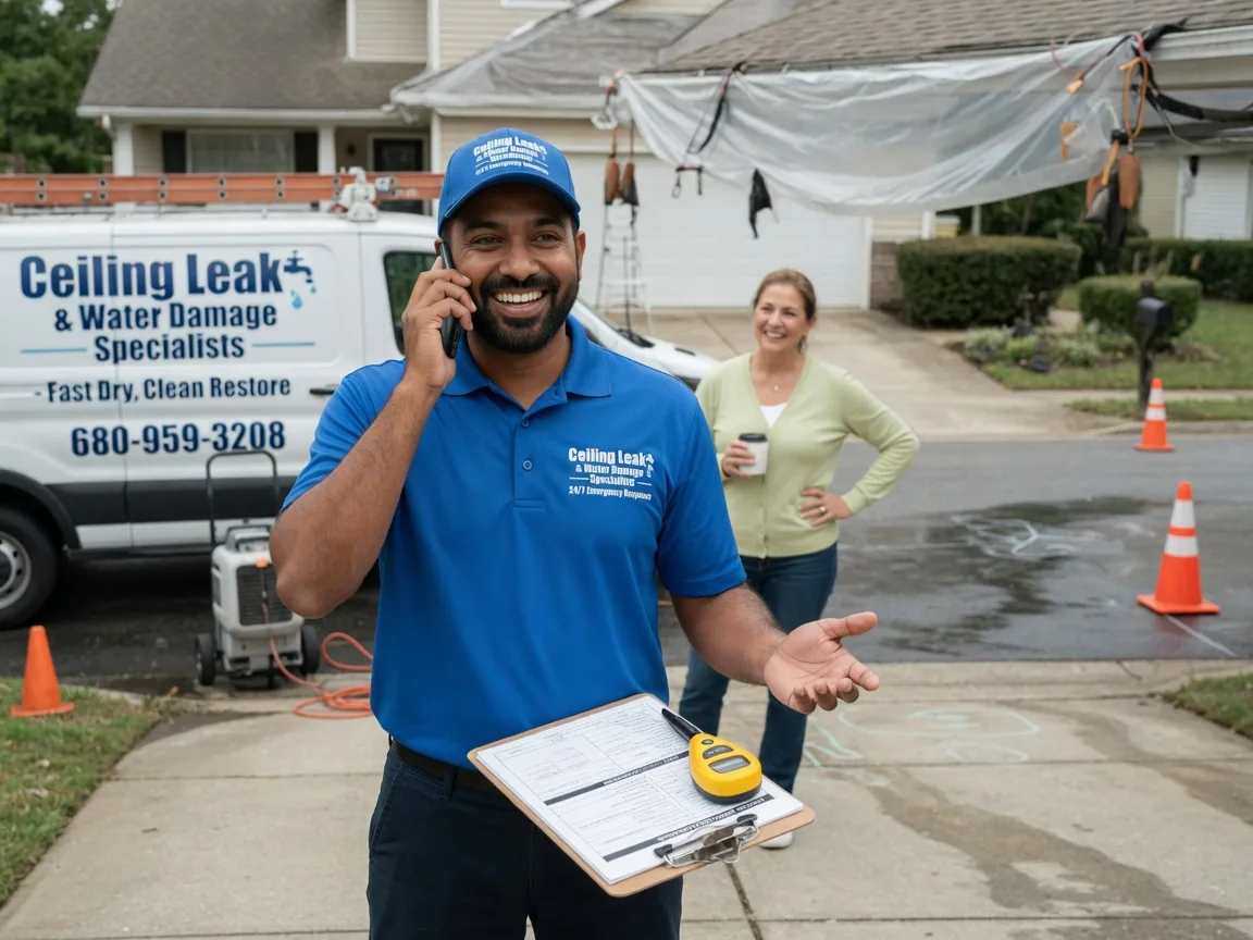 Ceiling Leak Cleanup Williamstown, PA FAQs